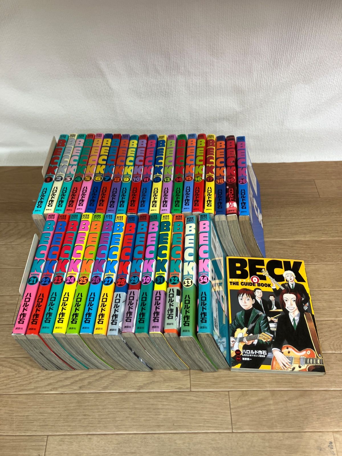 ☆BECK ベック 全34巻 全巻・BECK Volume.0 THE GUIDE BOOK コミック