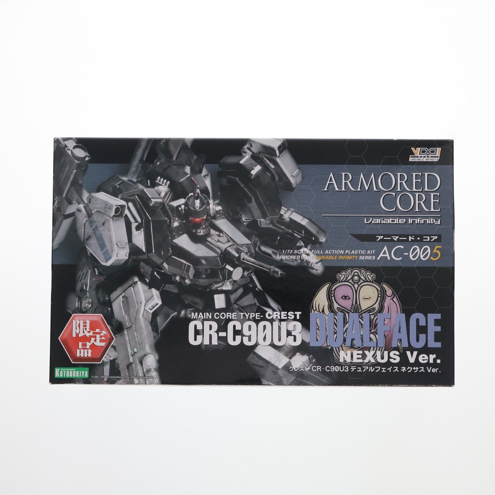 静岡ホビーショー限定 V.I.シリーズ AC-005 1/72 CREST CR-C90U3 デュアルフェイス ネクサスVer. ARMORED CORE(アーマード・コア) プラモデル(VI26) コトブキヤ 18,223円