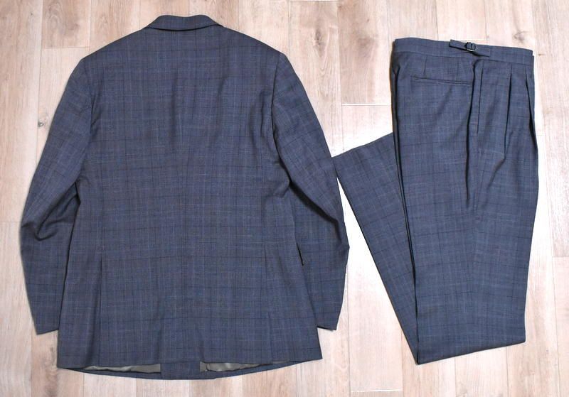 定価12万4300円】新品 Azabu tailor LoroPiana ZELANDR ダブルスーツ