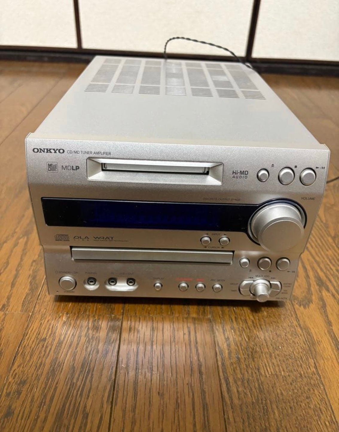 ONKYO ミニコンポ 本体 スピーカーセット - メルカリ