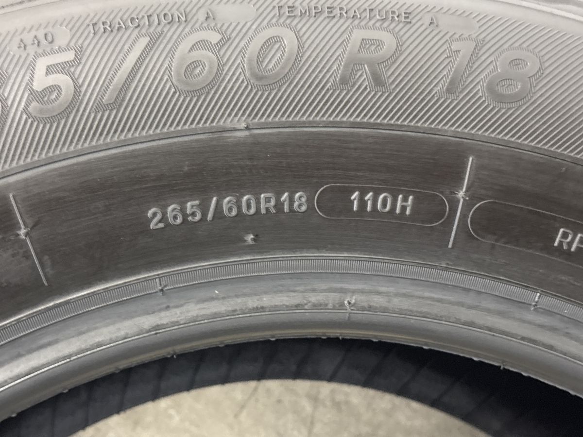 2026年製 新車外し品】ミシュラン プライマシー SUV 265/60R18 4本