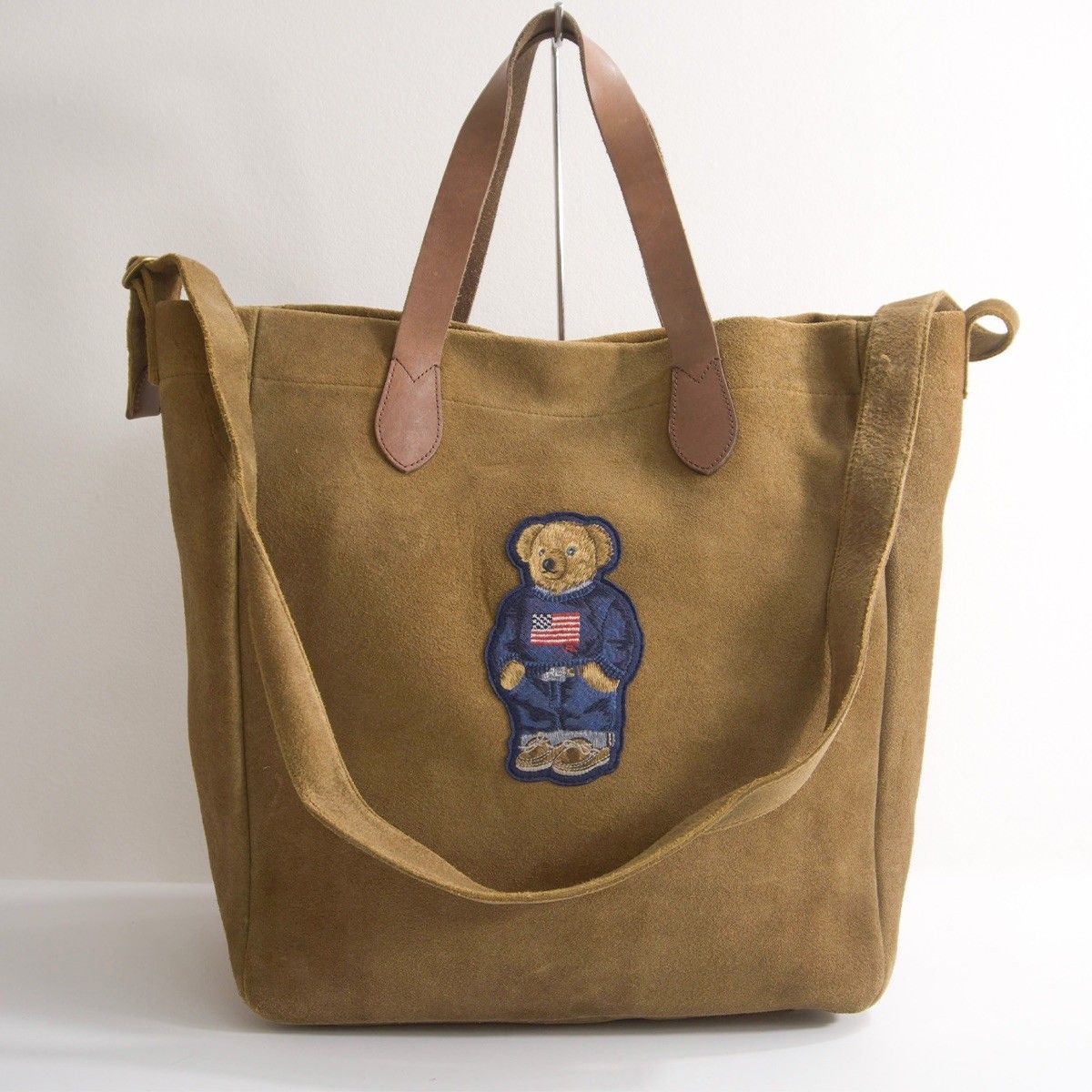 最高級】POLO RALPH LAUREN【ポロベアー 2WAY スウェード レザー 