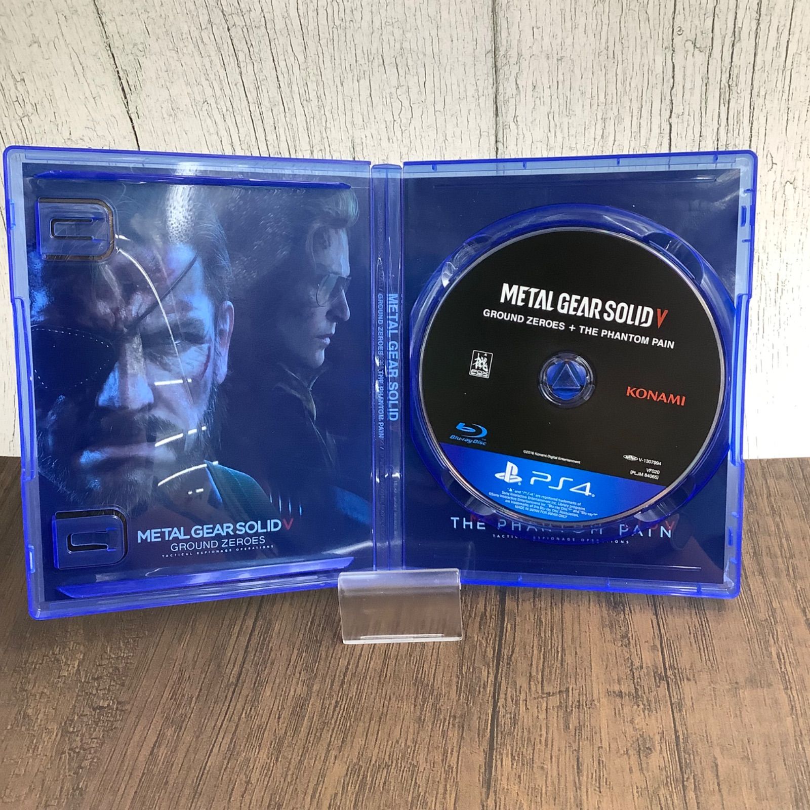 動作OK】PS4 ゲームソフト METAL GEAR SOLID V： GROUND ZEROES + THE