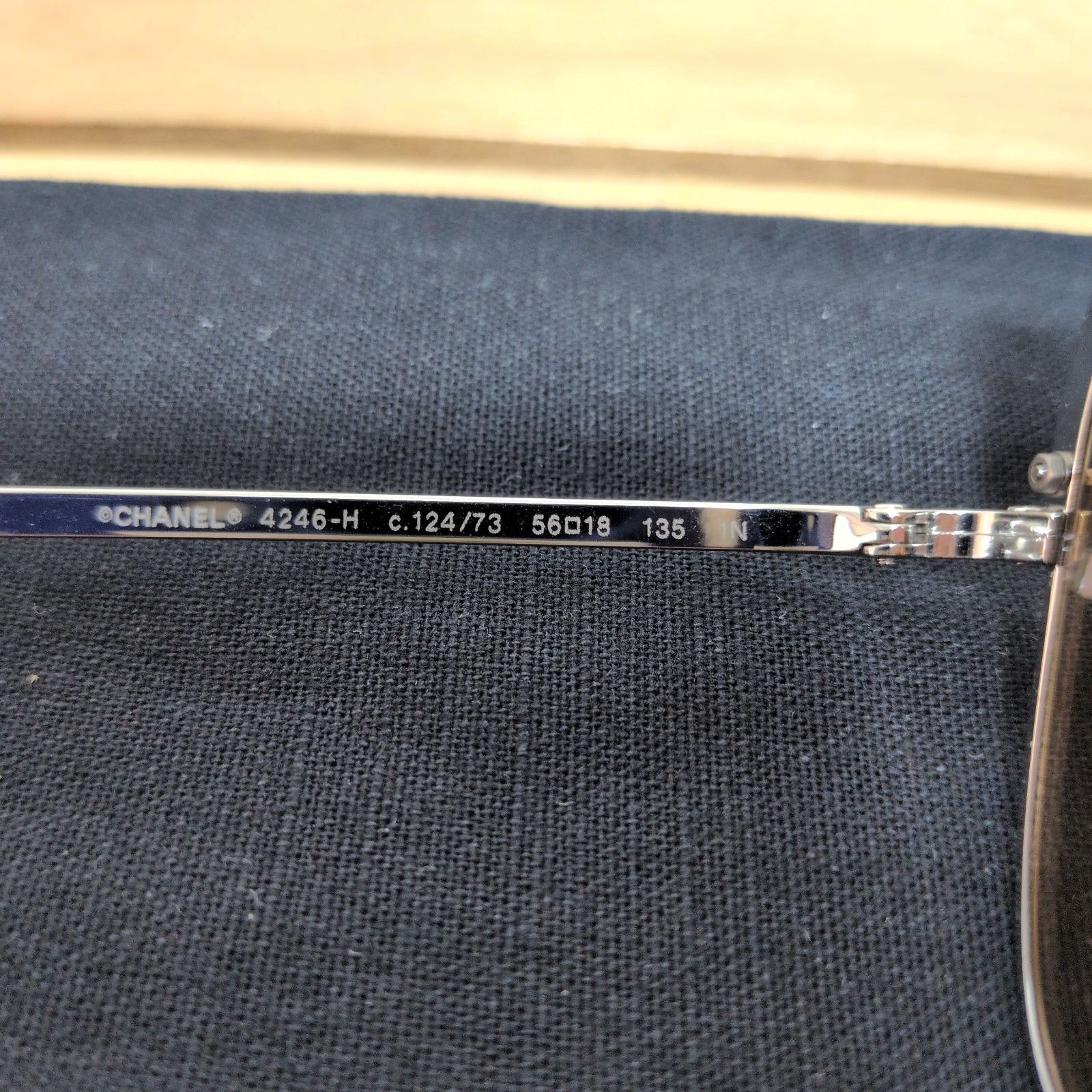 CHANEL シャネル ココマーク パール サングラス 4246-H レディース 56