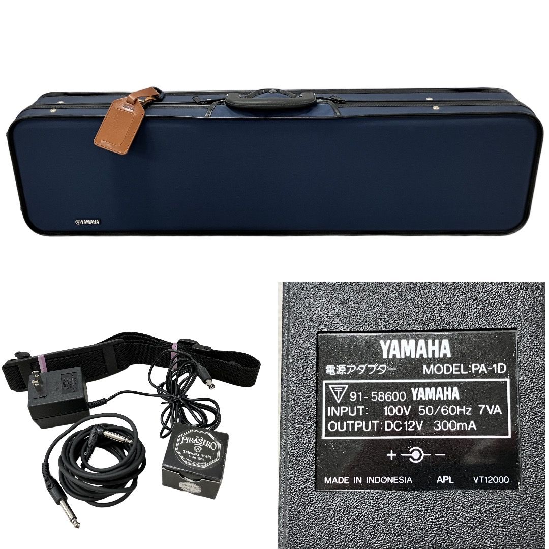YAMAHA SH-30NW 電子 大正琴 ヴィオリラ 弓 ハードケース 付き 楽器