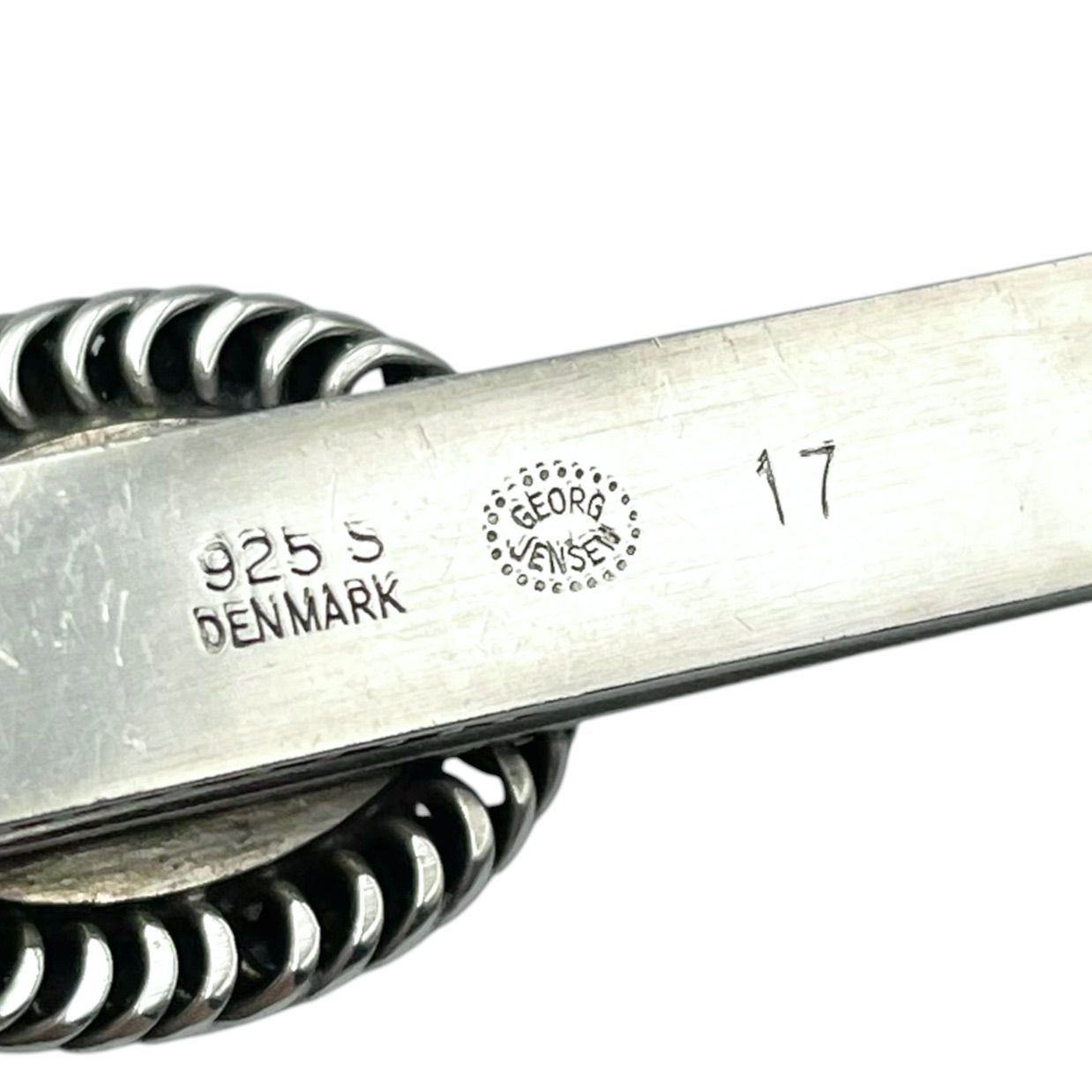 GEORG JENSEN ジョージジェンセン ネクタイピン タイピン 17 シルバー