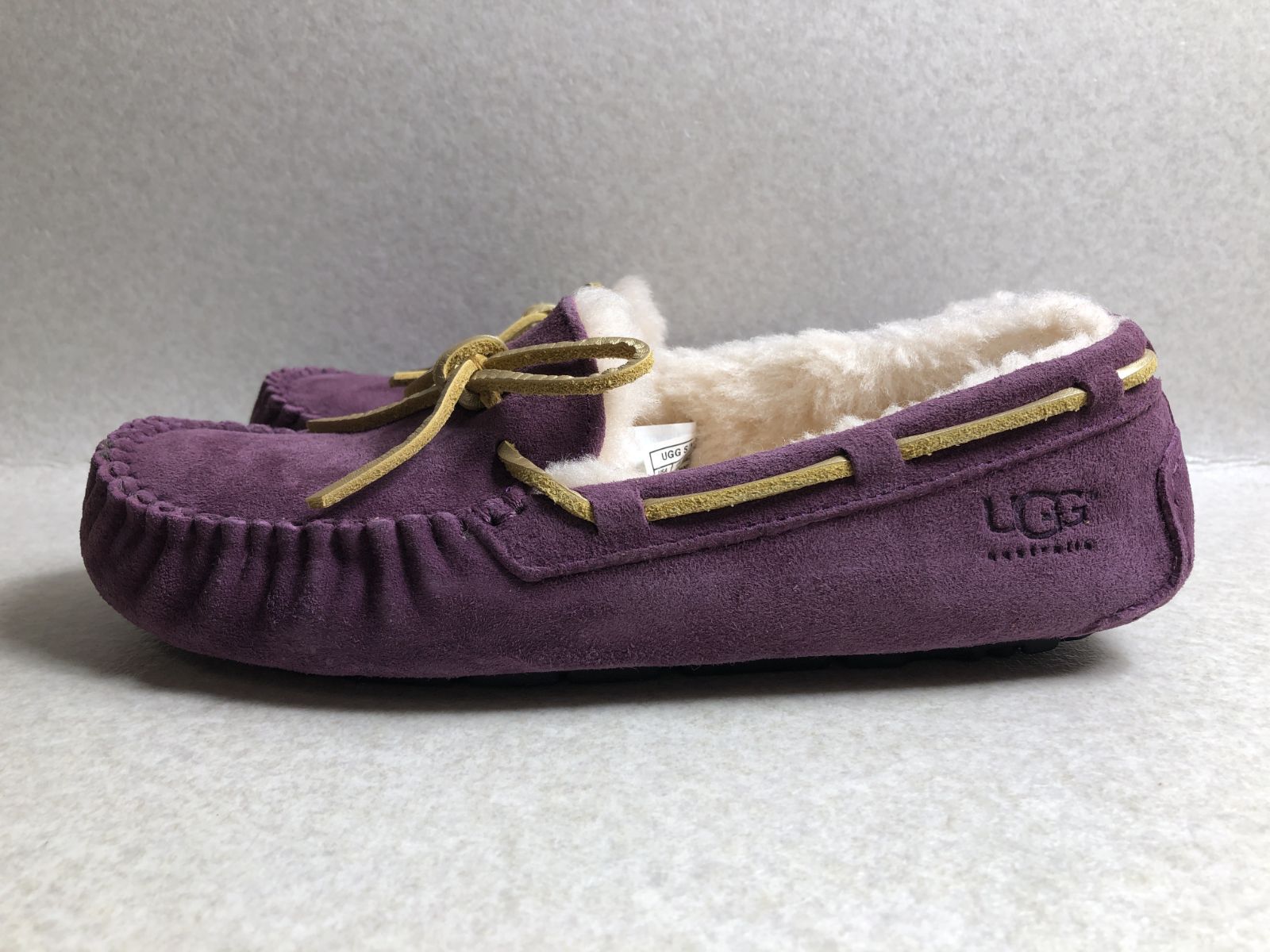 D1744 UGG アグ DAKOTA ダコタ モカシン シューズ パープル 24