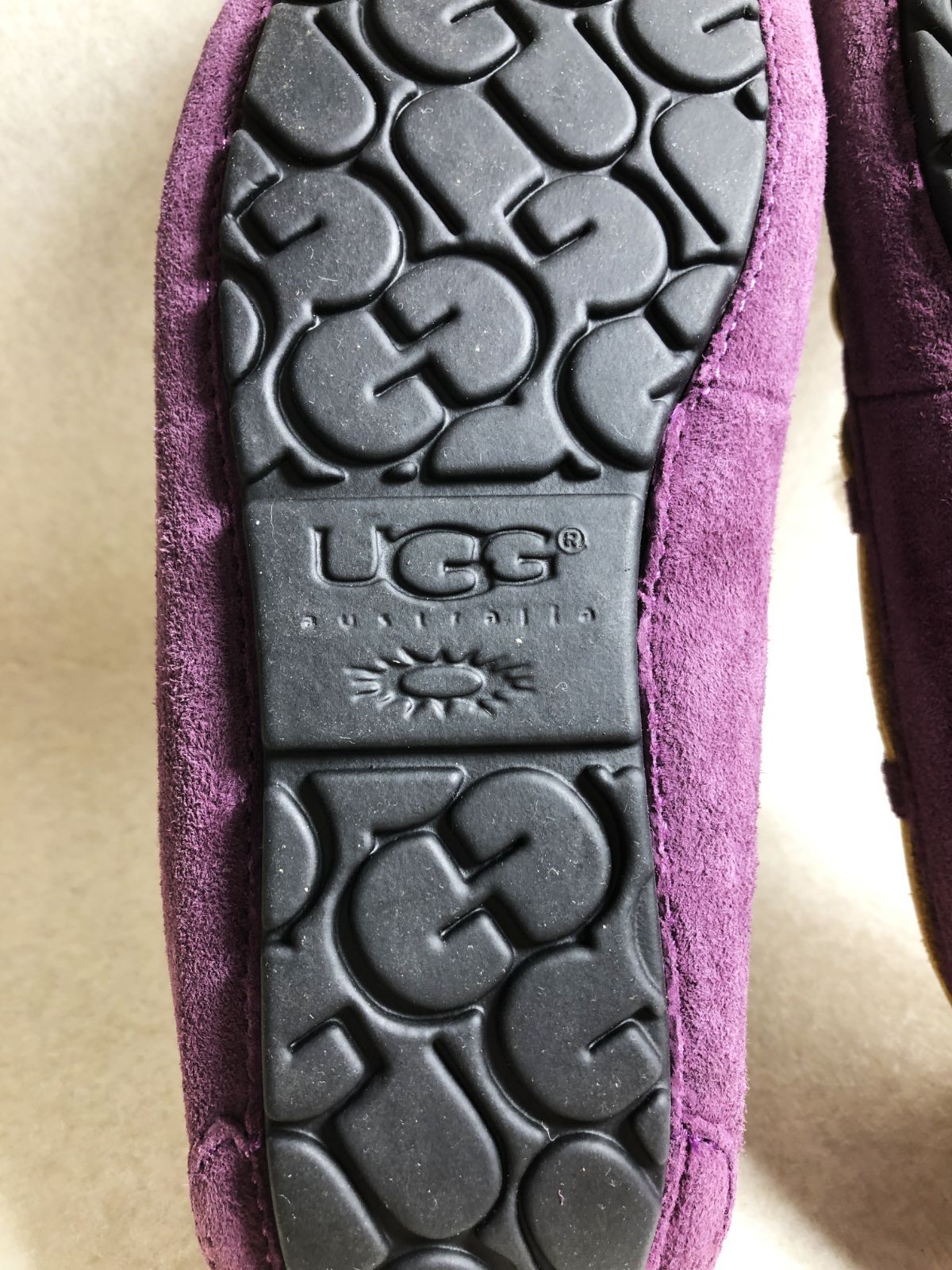 専用になりました。UGG W DAKOTA モカシン 6 パープル D1744 UGG アグ DAKOTA ダコタ モカシン シューズ パープル 24