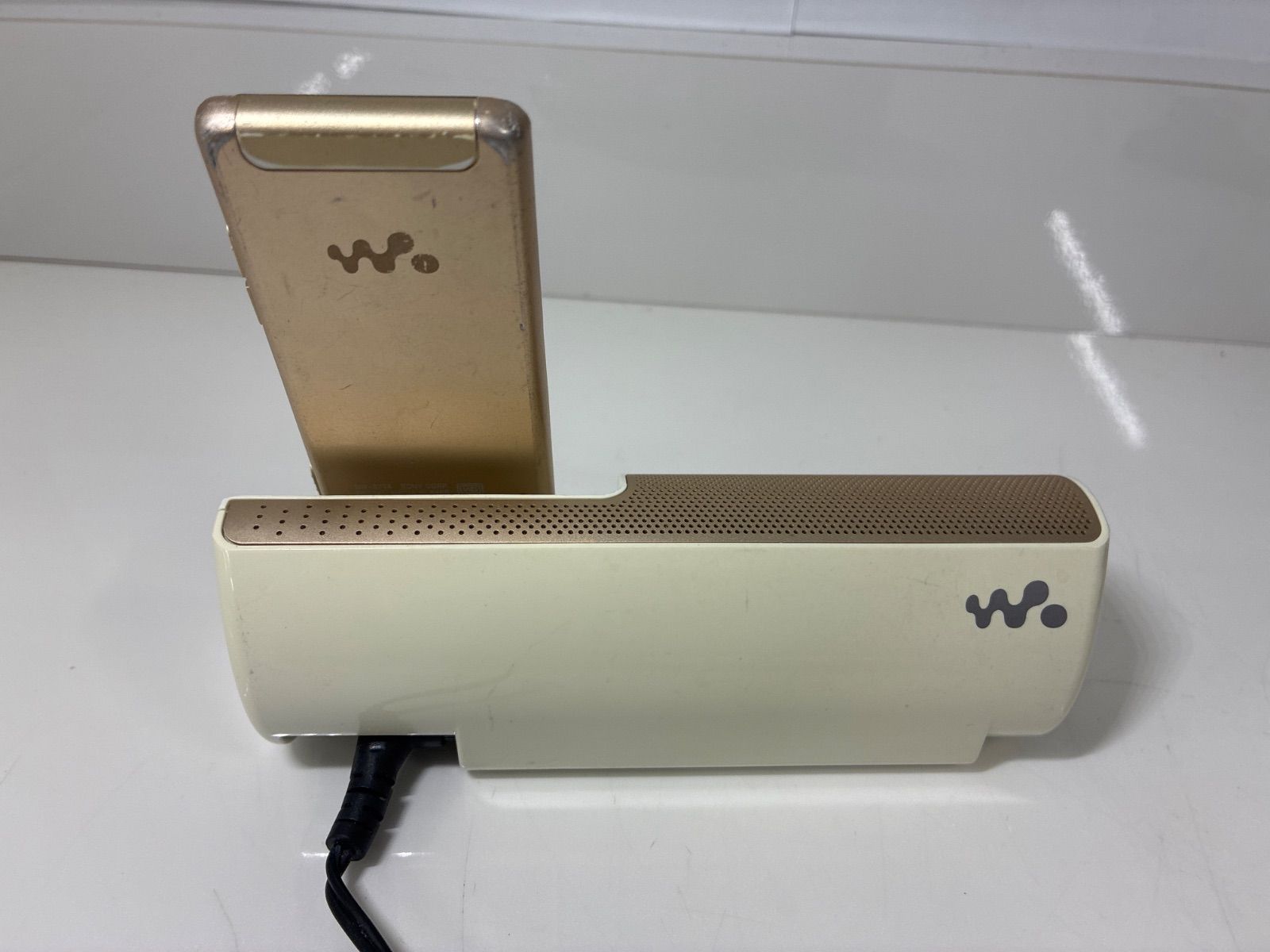 SONY ウォークマン NW-S774 スピーカー付きセット ゴールド ジャンク品