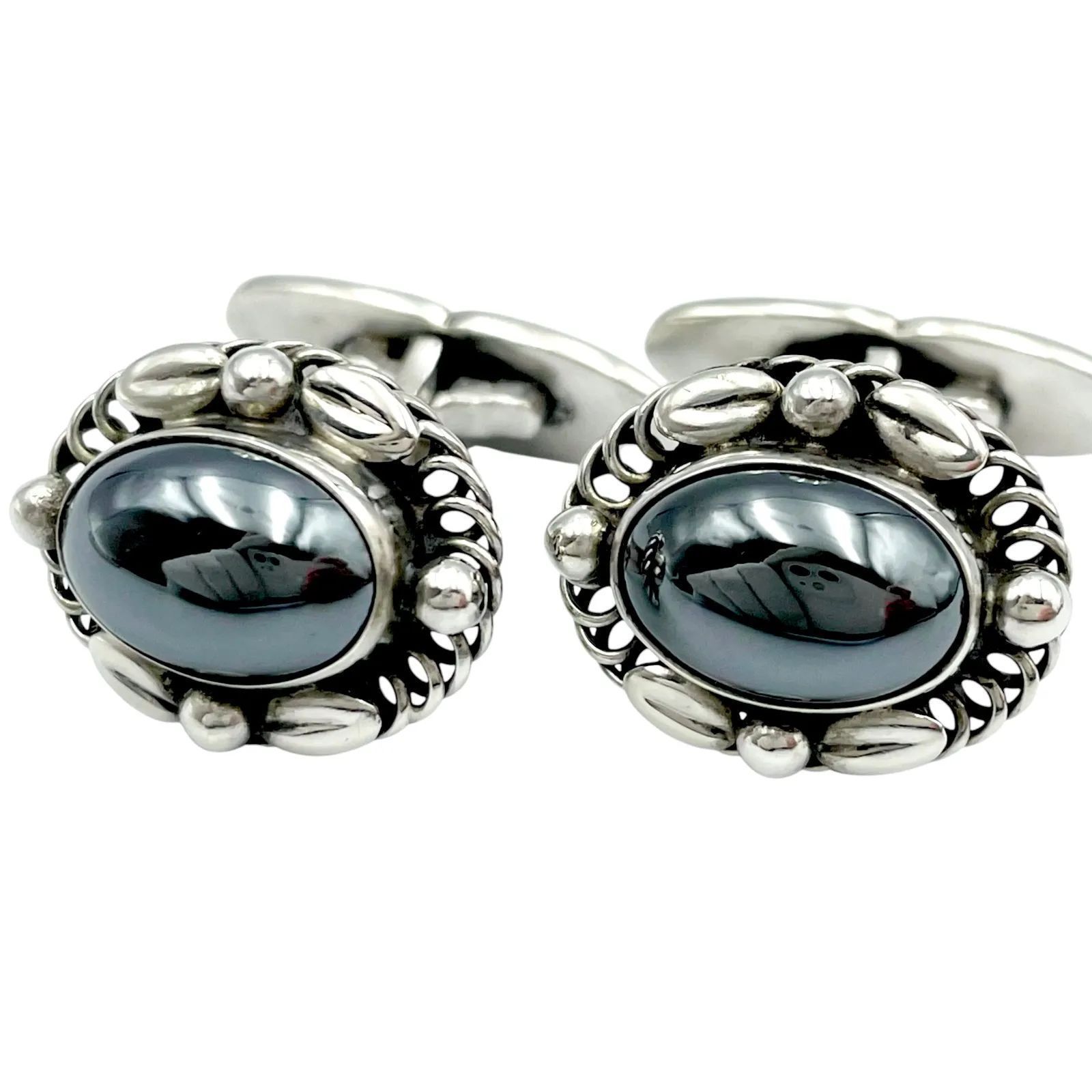 GEORG JENSEN ジョージジェンセン カフス ボタン カフリンクス