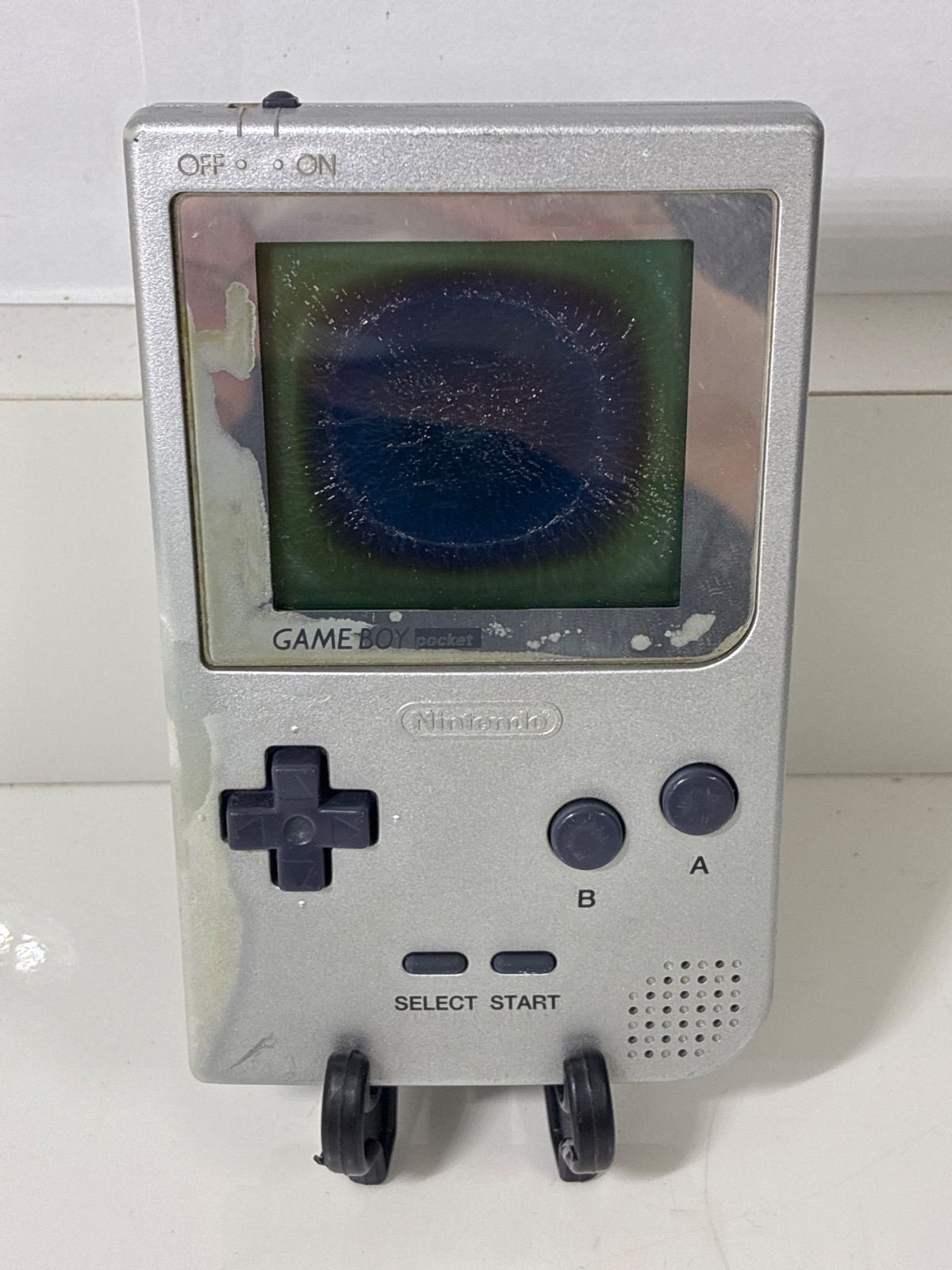 任天堂 ゲームボーイポケット シルバー 本体 GAME BOY pocket ジャンク