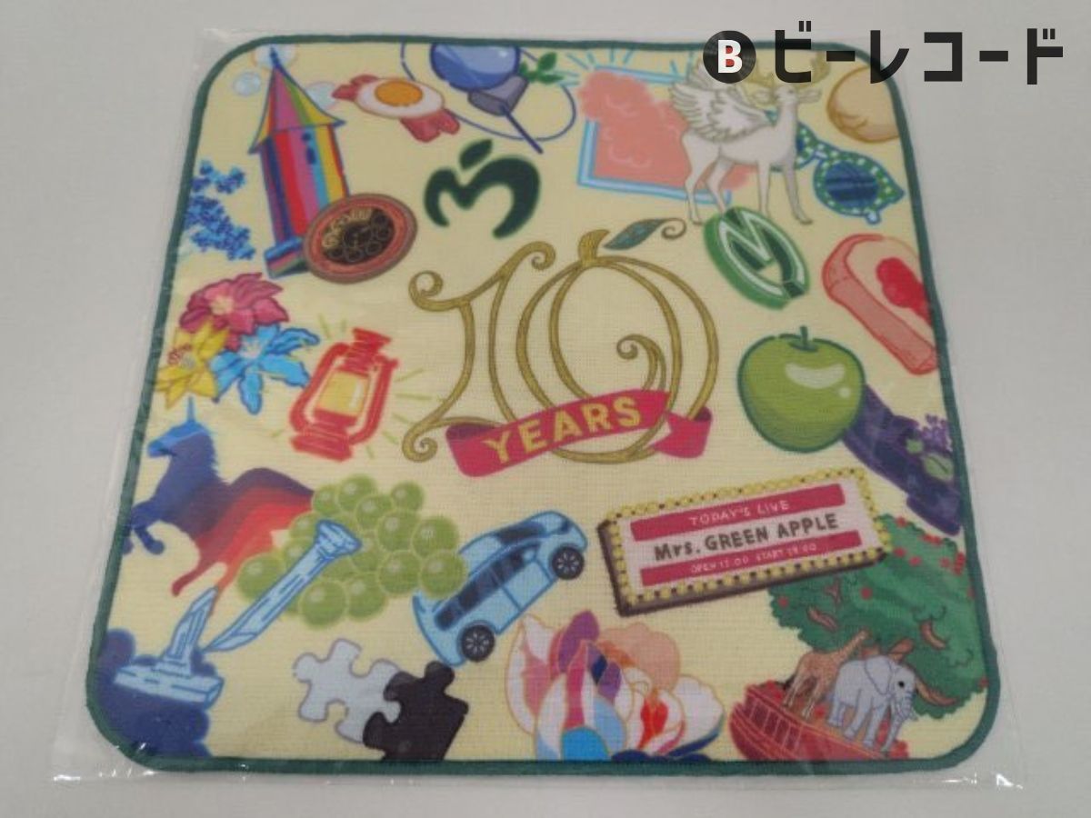 未開封/Mrs. GREEN APPLE/MAGICAL 10 YEARS LANDMARK ミニタオル / A