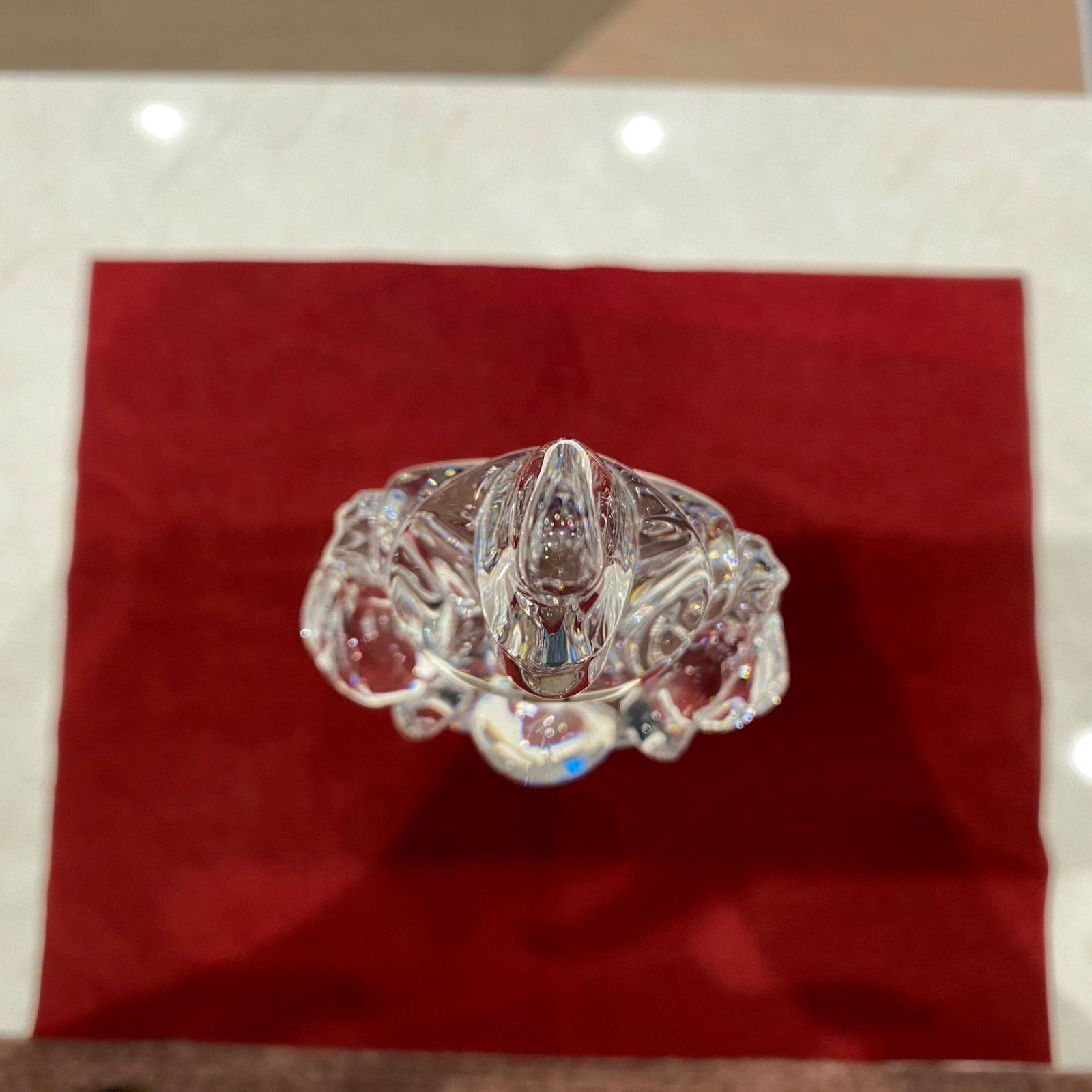 バカラ 仮面舞踏会 マスカレード ピエロ 共箱 新C8-1008☆ トヒサエ