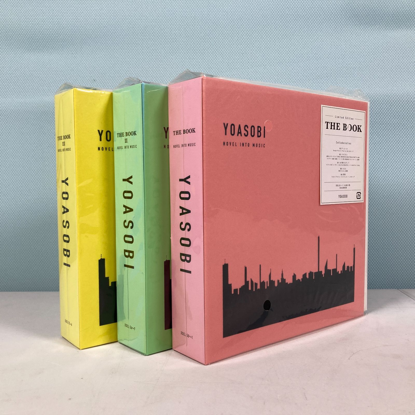 大清水21-01-1004]YOASOBI THE BOOK ⅠⅡ Ⅲ 完全生産限定盤 特典付