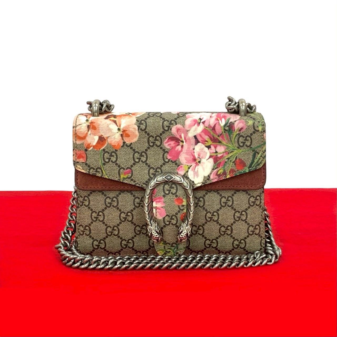 極 美品 希少品 GUCCI グッチ ディオニュソス GG スプリーム フローラ