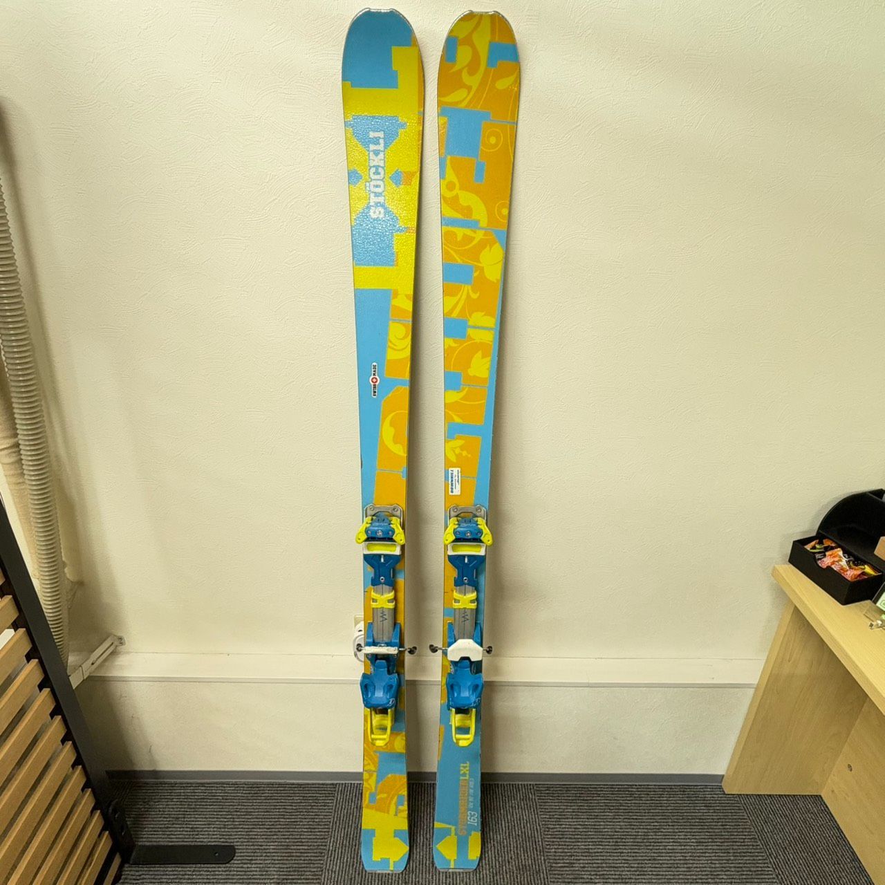 【希少】STOCKLI　ストームライダー　163ｃｍ　サンドイッチ　ツアービンディング　中古 24,500円