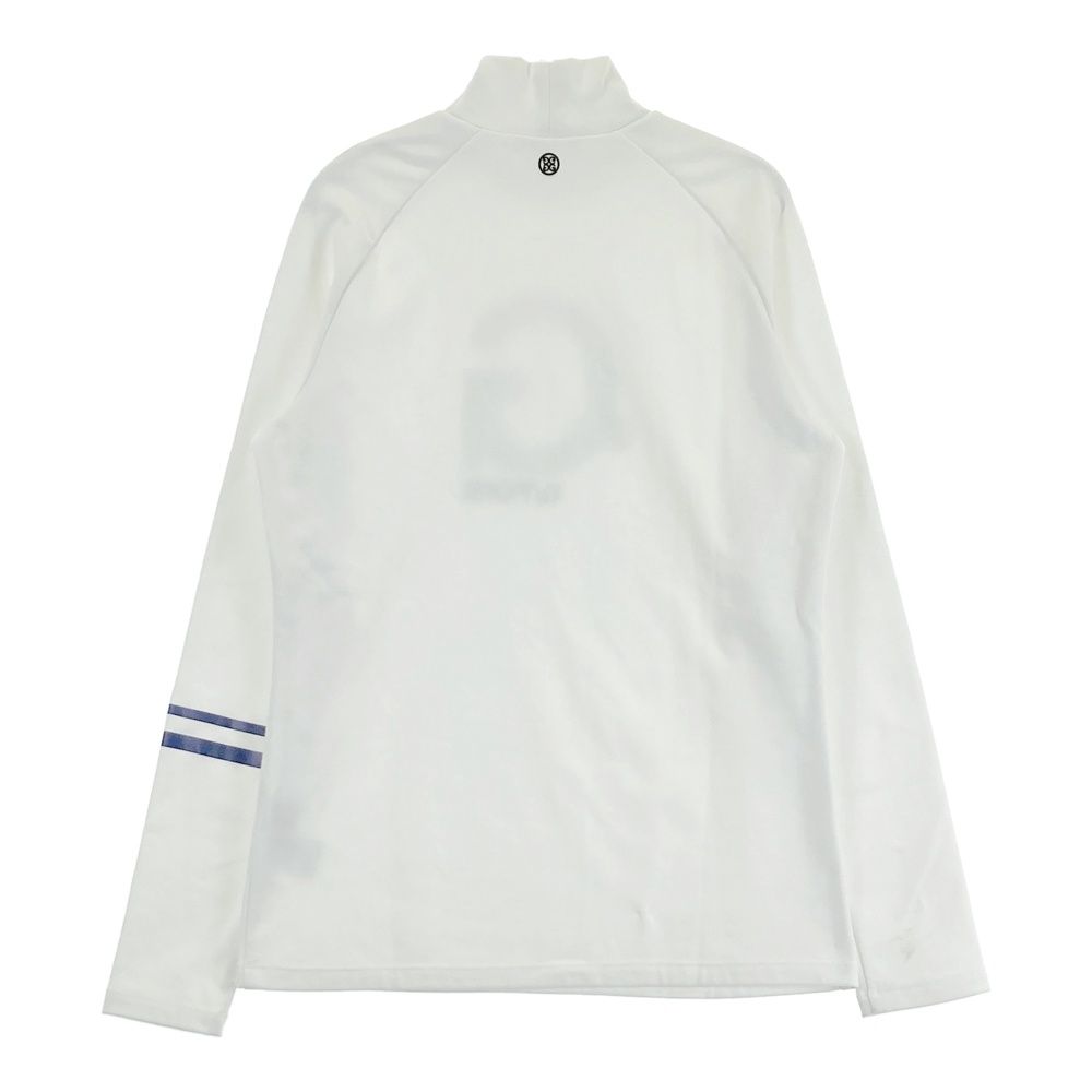 サイズ：38 G/FORE ジーフォア 裏起毛 ハイネック長袖Tシャツ ホワイト
