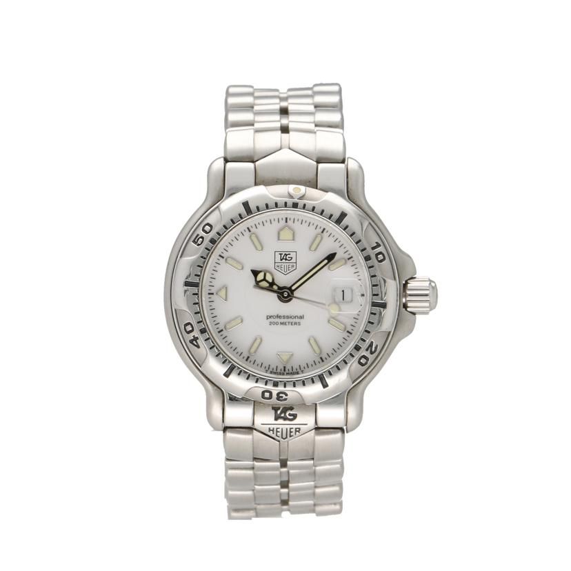 TAG HEUER 6000シリーズ／プロフェッショナル／ホワイト文字盤／クォーツ／レディース WH1311-K1 Aランク 18