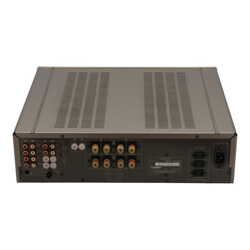 E17激安早い者勝ち✨　DENON PMA-1500R オーディオ　動作品✨ DENON プリメインアンプ PMA-1500R Bランク 24 - メルカリ