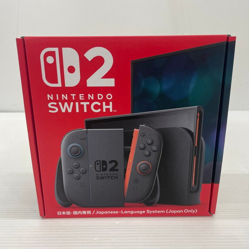 【未使用品】 Nintendo Switch2 ニンテンドースイッチ2 国内版 日本語版 BEE-S-KB6CA 【035-261008-ns-03-tei】