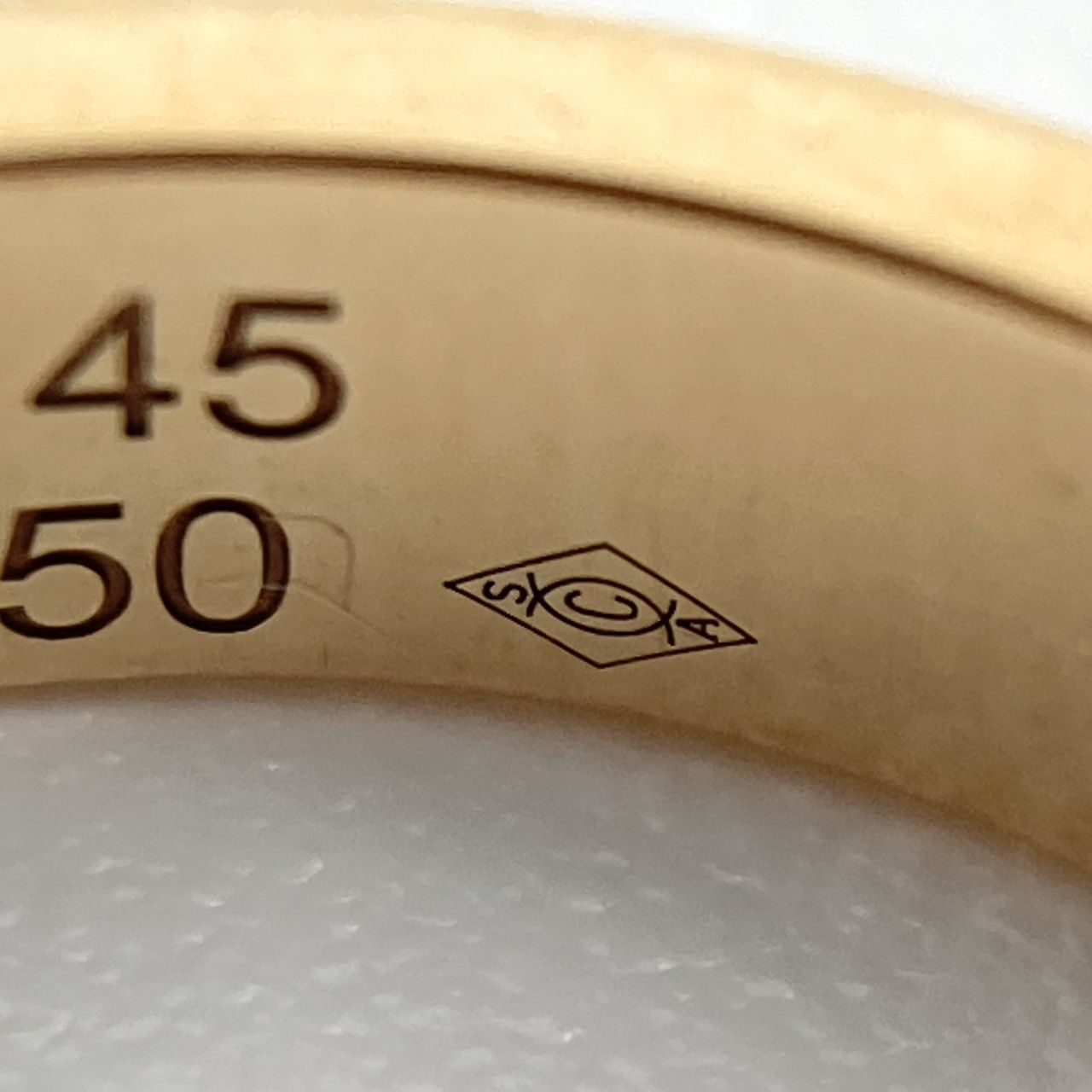 CARTIER（カルティエ） ミニラブ ＃45 イエローゴールド / Au750