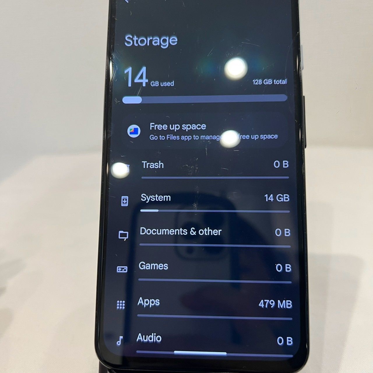 Google Pixel 4a (5G) 128GB ブラック SoftBank 利用制限○ 画面割れ