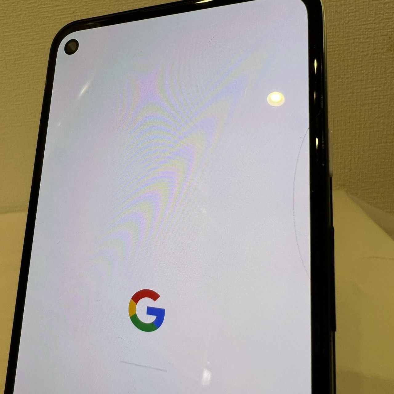 Google Pixel 4a(5G) 128GB SIMフリー　画面割れあり Google Pixel 4a (5G) 128GB ブラック SoftBank 利用制限○ 画面割れ