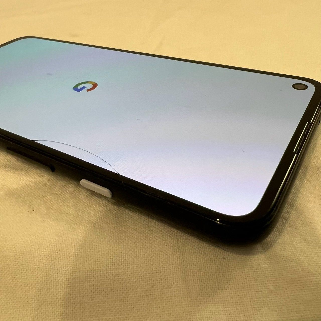 Google Pixel 4a (5G) 128GB ブラック SoftBank 利用制限○ 画面割れ