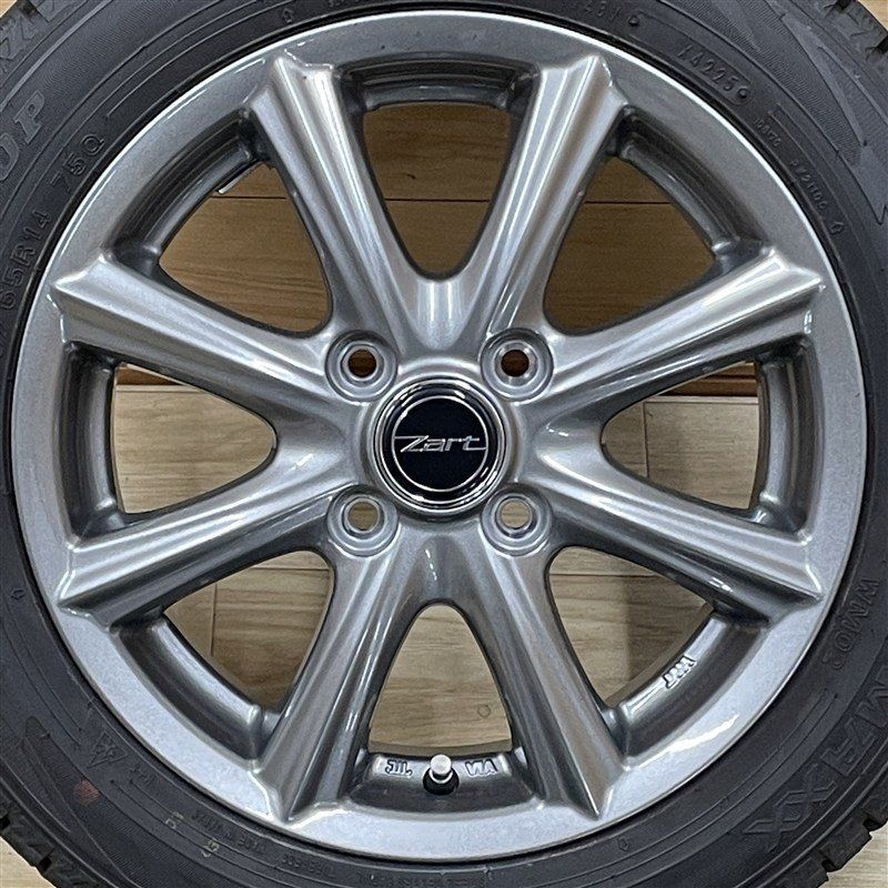 良品 軽自動車 スペーシア N-BOX等に 155/65R14 75Q DUNLOP WM02 2025