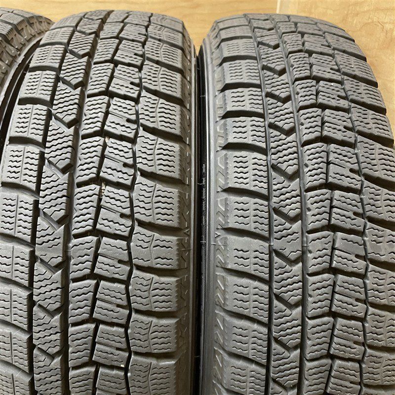 良品 軽自動車 スペーシア N-BOX等に 155/65R14 75Q DUNLOP WM02 2025