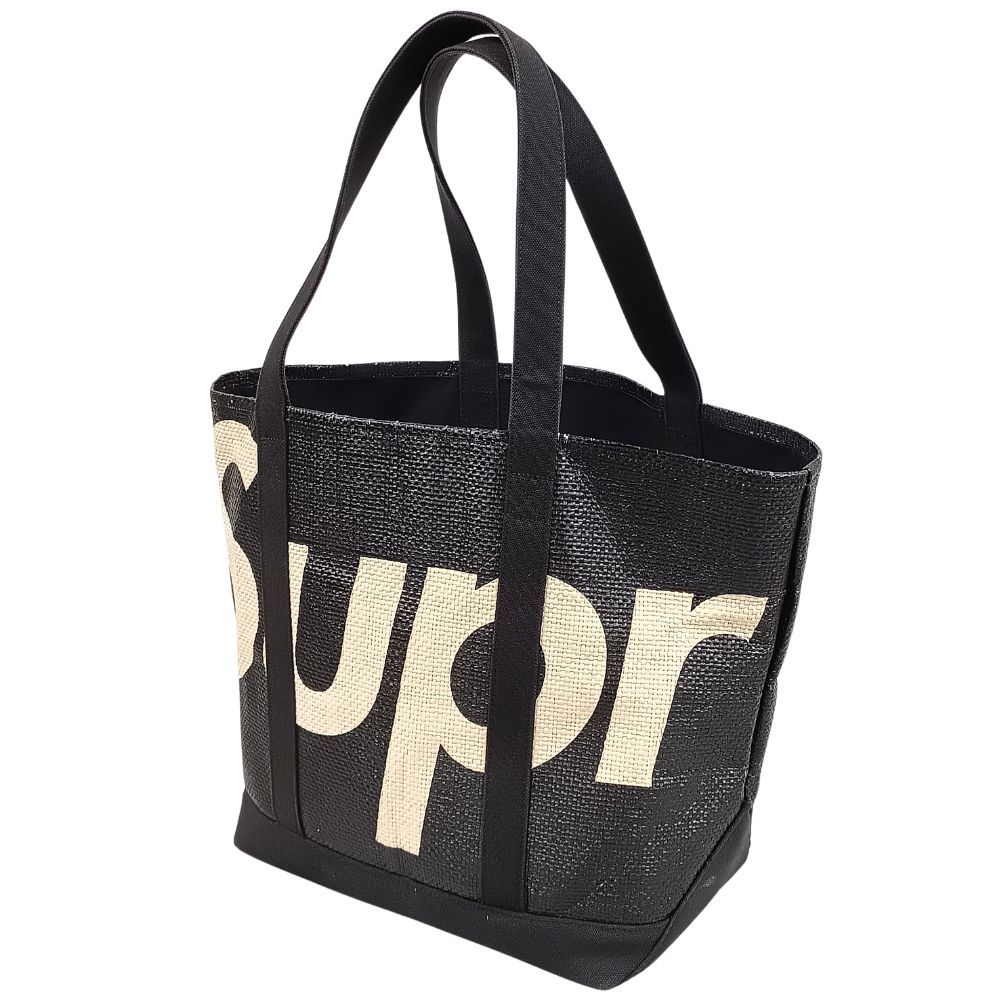 SUPREME シュプリーム Raffia Tote Bag ラフィア トートバッグ