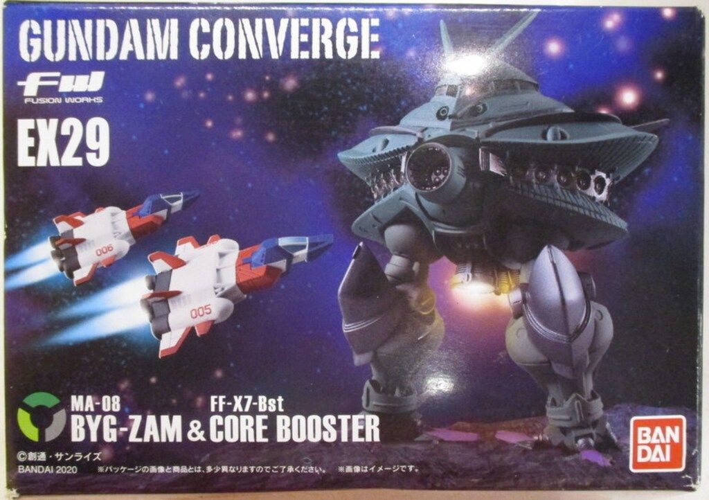 バンダイ FW GUNDAM CONVERGE EX29 ビグ・ザム&コア・ブースター EX29