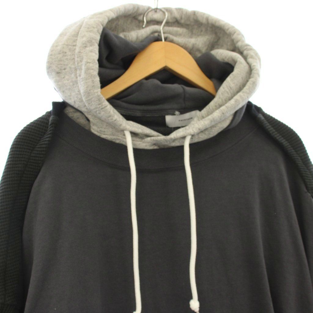 ファセッタズム FACETASM LAYERED HOODIE レイヤード パーカー