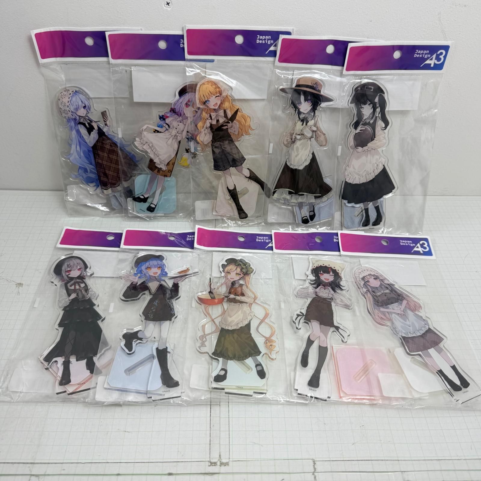 瀬戸店】未開封 魔法少女ノ魔女裁判 アクリルスタンド カフェ店員ver