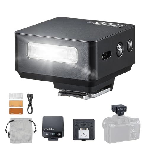 【GODOX正規代理店】Godox iT20 S iT20S TTL フラッシュ Sony に対応、700 フルパワー発光、iT20 ミニ TTL カメラフラッシュ ストロボ、内蔵リチウムバッテリー、カラーフィルターとスプレッダー、ソニーカメ 04e23bcf