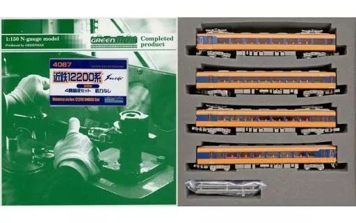 【中古】鉄道模型 1/150 近鉄 12200系 スナックカー 増結4両編成セット (動力無し) [4067]