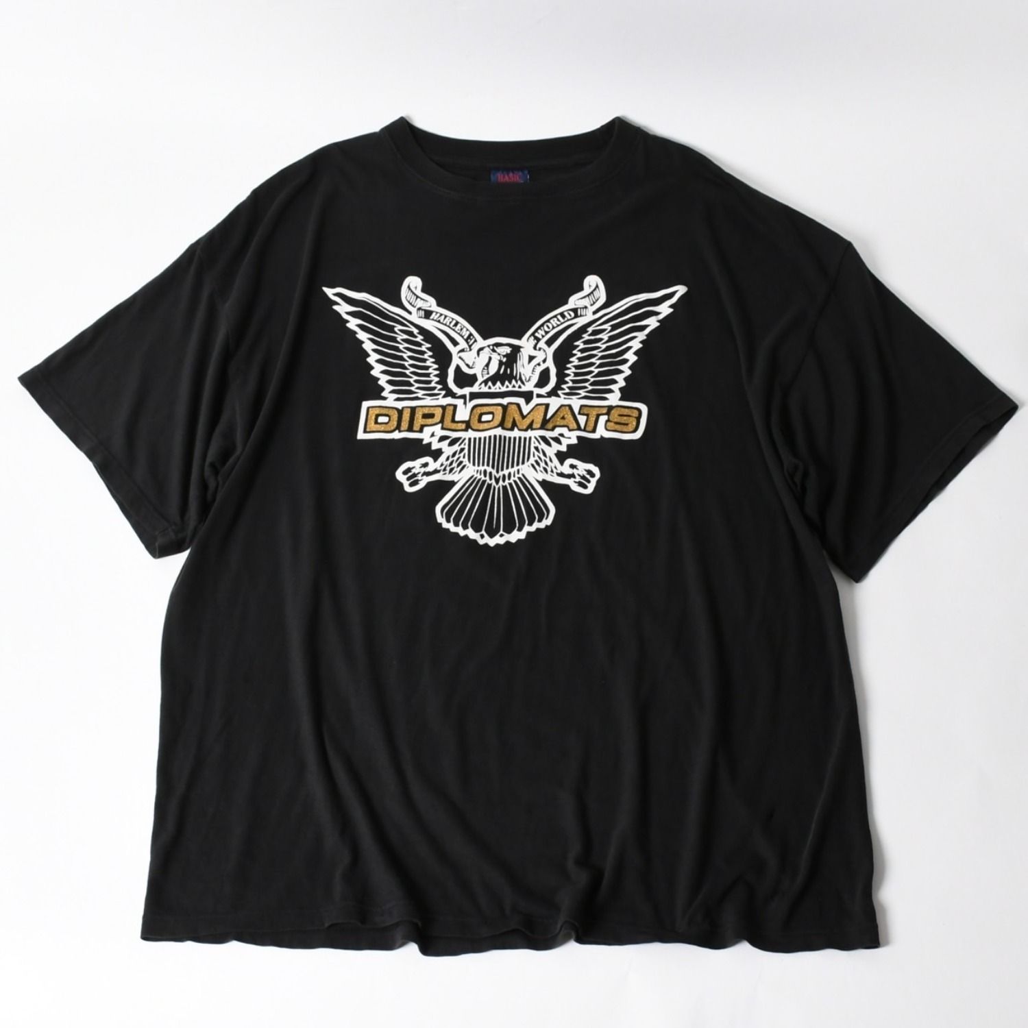 THE DIPLOMATS ザ ディプロマッツ VINTAGE ヴィンテージ 90's 半袖Tシャツ サイズ5XL グリッター ブラック 美品 中古 4a004734 35,750円