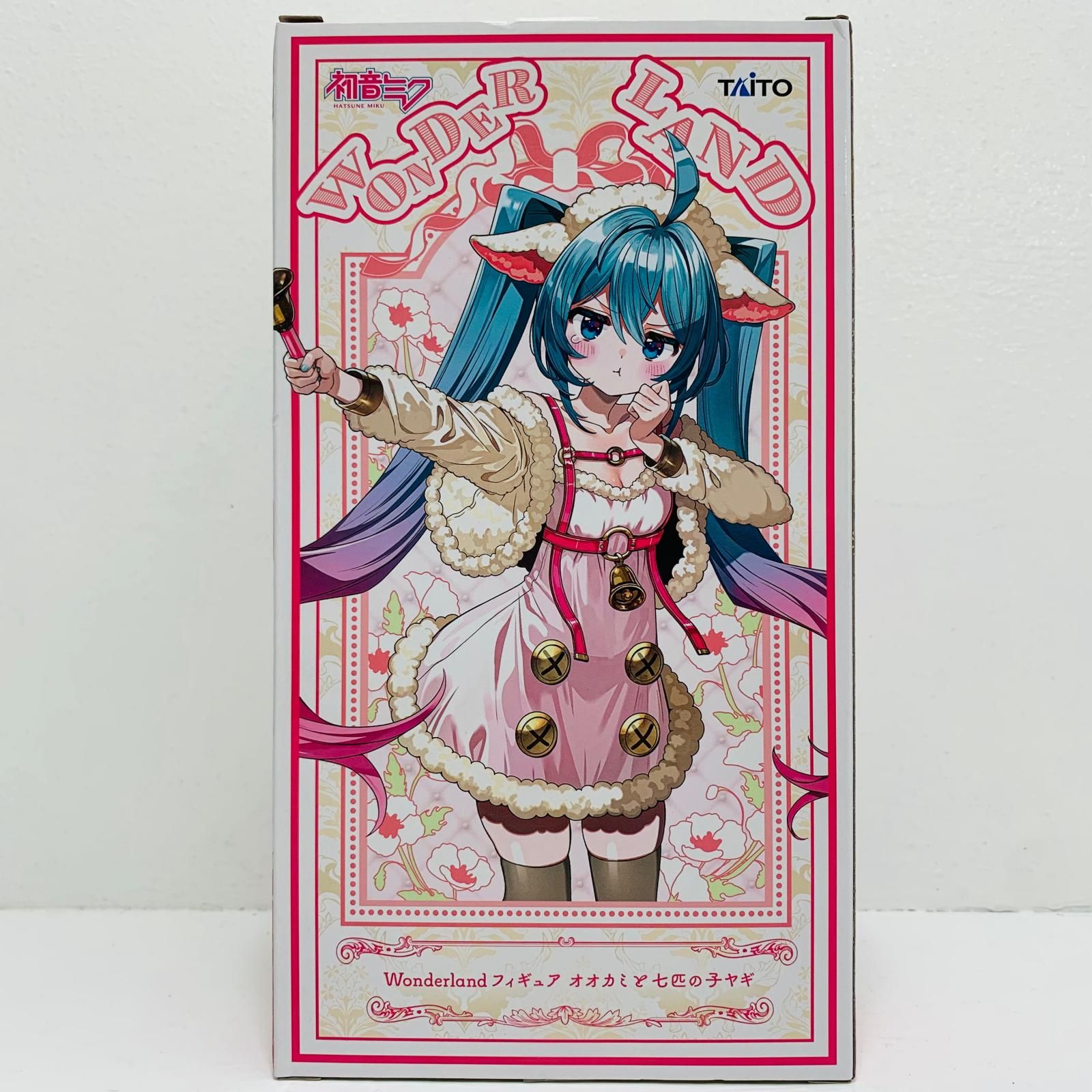 中古 初音ミク・オオカミと七匹の子ヤギ-Wonderlandフィギュア「初音