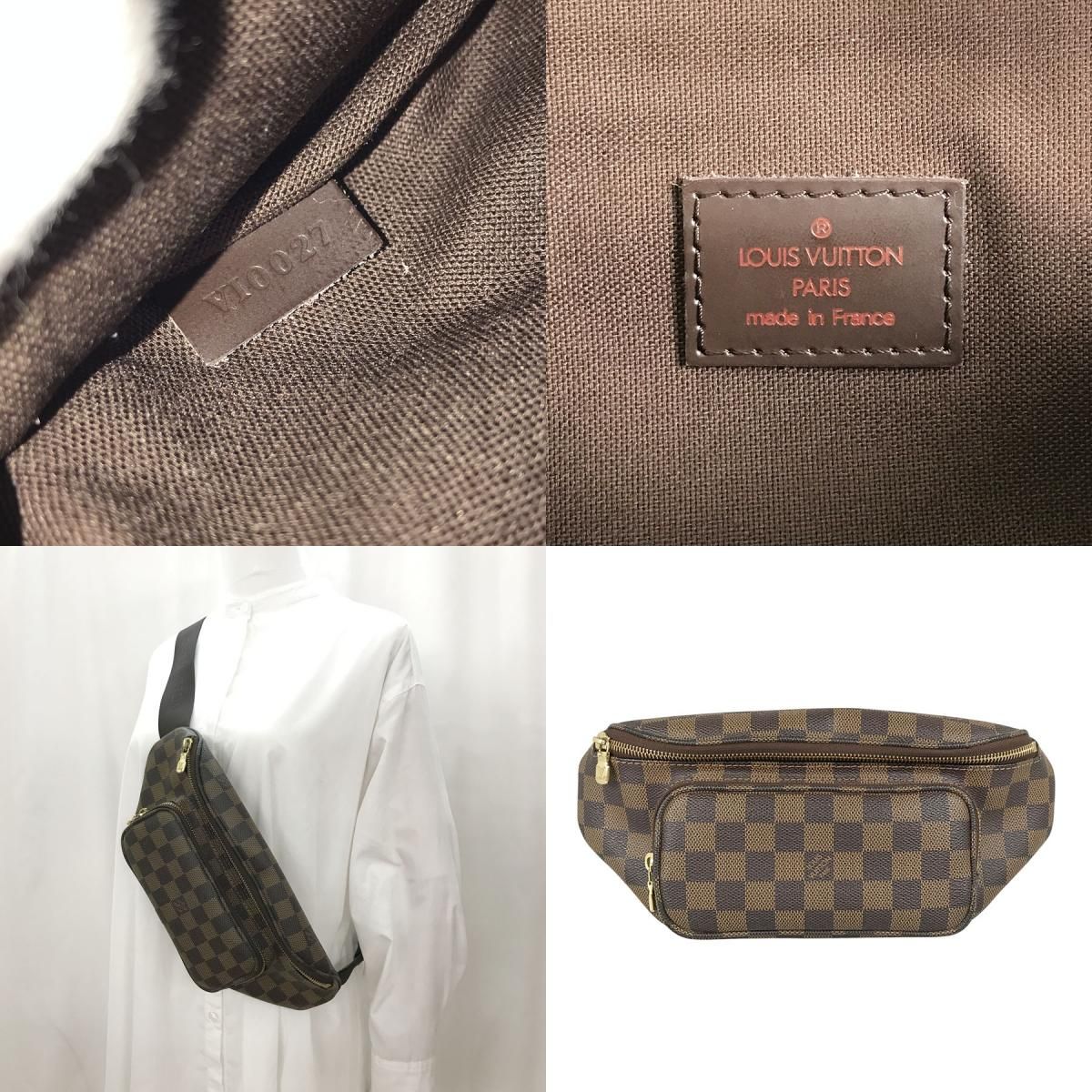 ルイ・ヴィトン LOUIS VUITTON ダミエ バムバッグ メルヴィール N51172