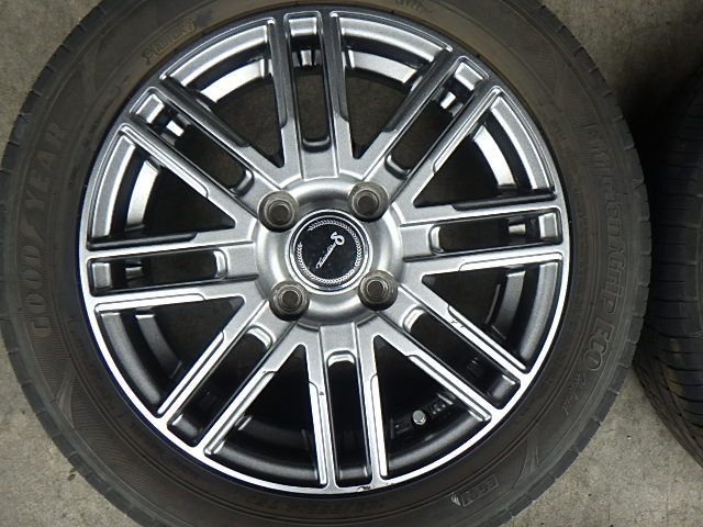 244-721 社外 アルミホイール＆ラジアルタイヤ 155/65R14 2021-22年 4
