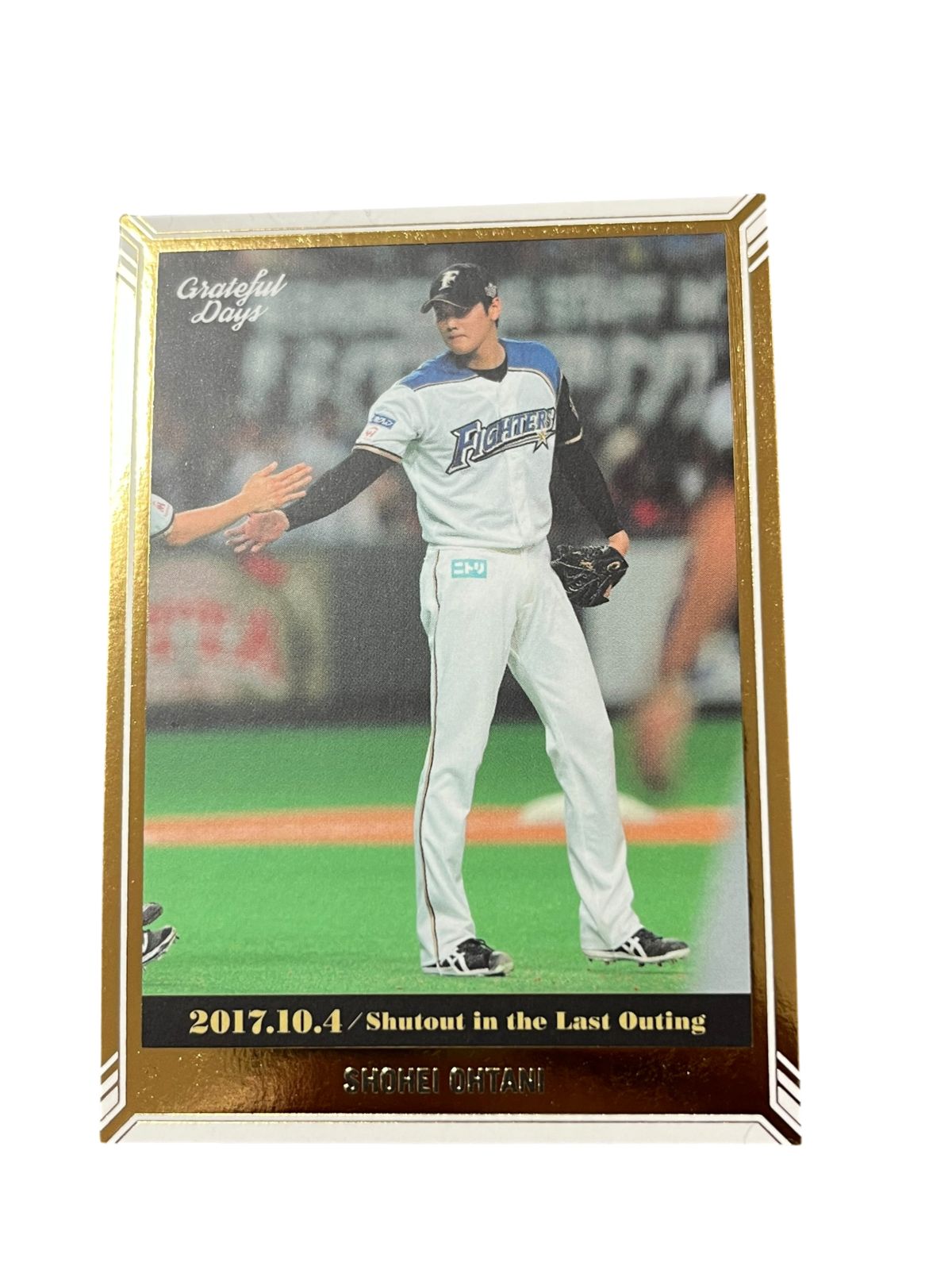 大谷翔平　ohtahi 2500枚限定greatfuldays 本拠地最終戦　四番・投手で2安打完封