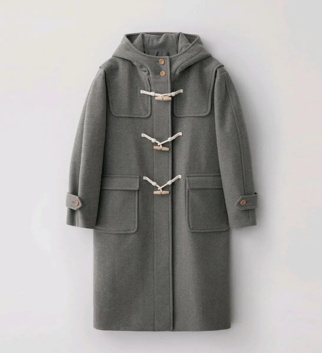 NOMELET Daniella ダニエルラ ダッフルコート gray nomelet 1サイズ トグルボタン ダッフルコート ダッフルコート グレー