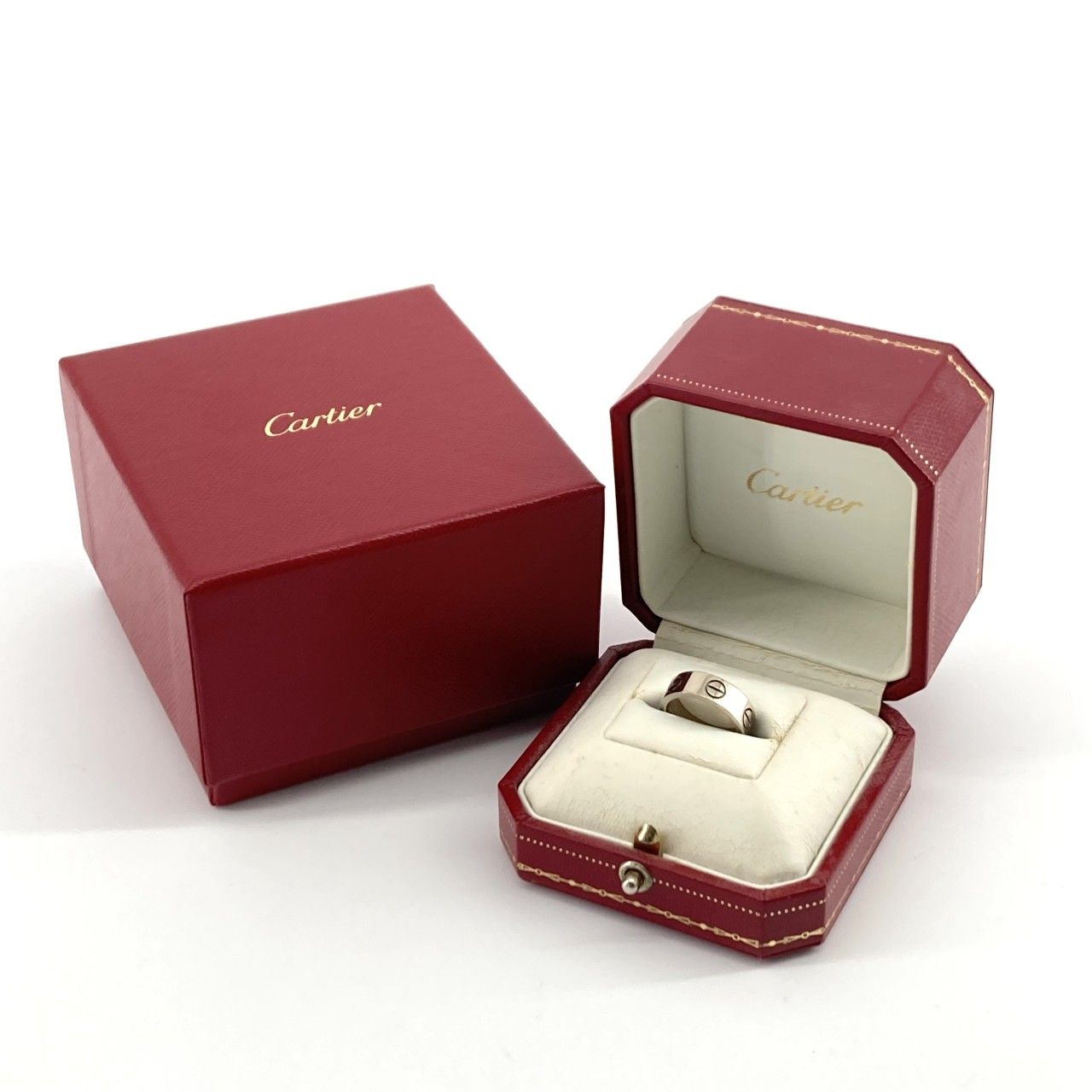 CARTIER（カルティエ） ラブリング ＃46 ＃5.5号 ホワイトゴールド