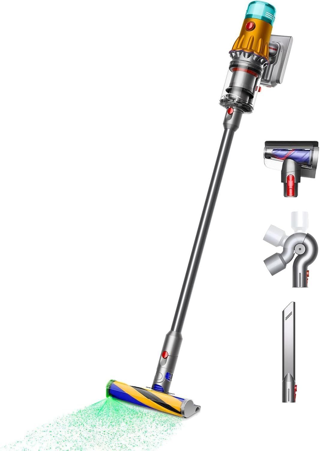 【人気商品】コードレススティック掃除機+Up-top Fluffy Slim adaptor Detect V12 アップトップアダプター Dyson Dyson(ダイソン)