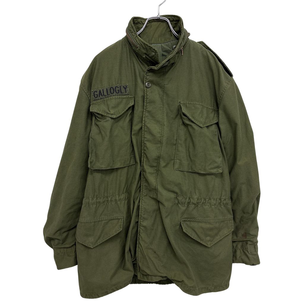 米軍　m65 ジャケット　1980年代　実物　インナー付属　日本人サイズ US ARMY】 M65 80s 米軍 実物 1982年納入 3rd ミリタリー フィールド