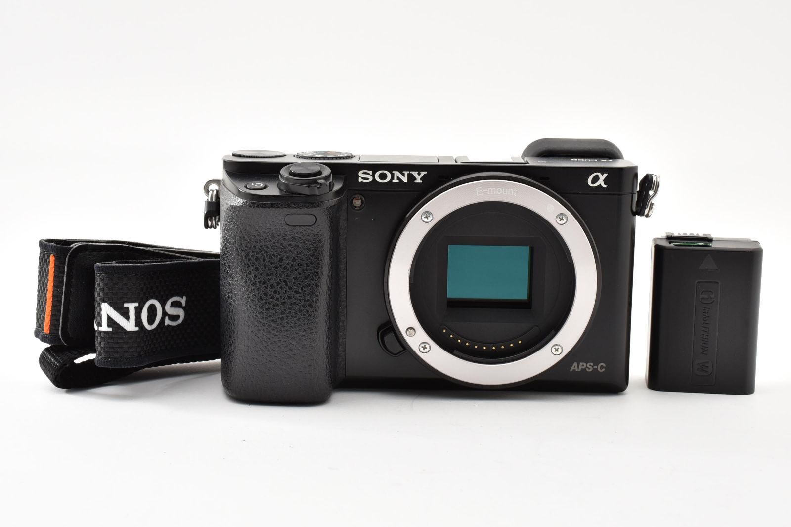 返品保証】良品｜SONY α6000 ILCE-6000 ブラック 《ショット数：28,652