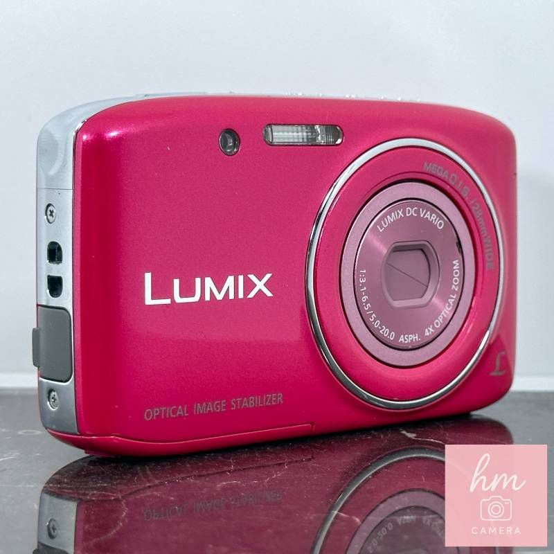 Panasonic LUMIX DMC-S2 ピンク 1410万画素 光学4倍ズーム 広角28mm