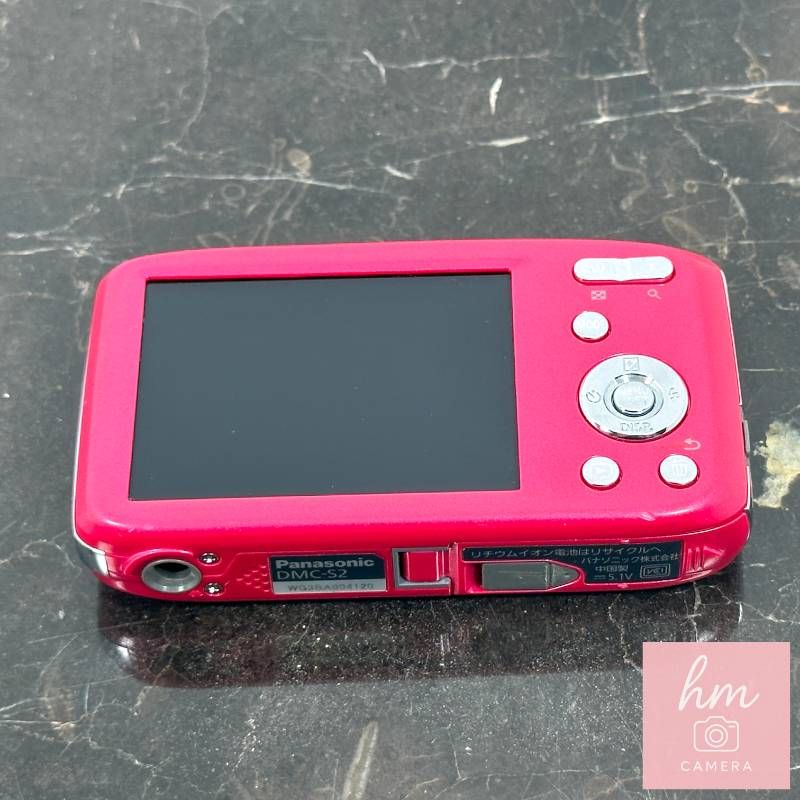 Panasonic LUMIX DMC-S2 ピンク 1410万画素 光学4倍ズーム 広角28mm