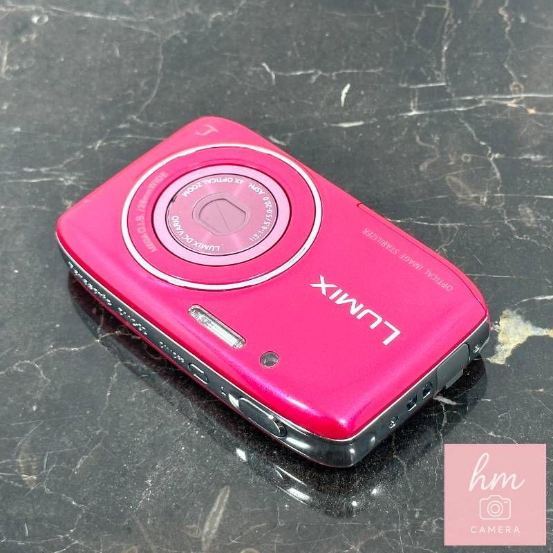 Panasonic LUMIX DMC-S2 ピンク 1410万画素 光学4倍ズーム 広角28mm