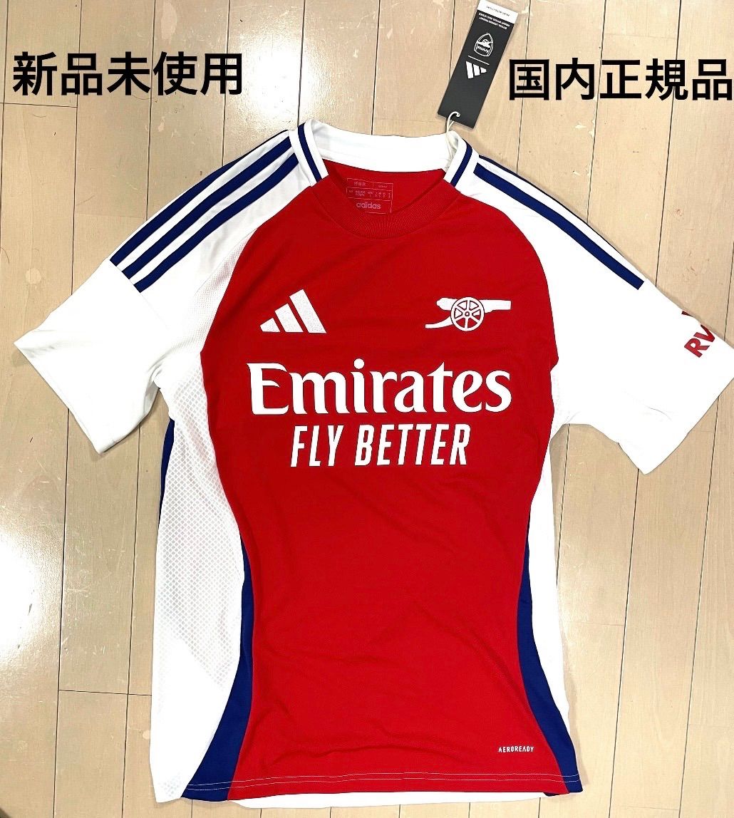 新品未使用 正規品 サッカー アーセナル ホーム版 ユニフォーム パッチ